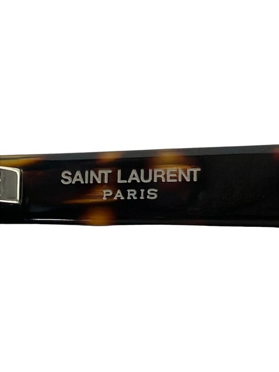 Saint Laurent Paris Sunglasses Black Dark Brown Eyewear